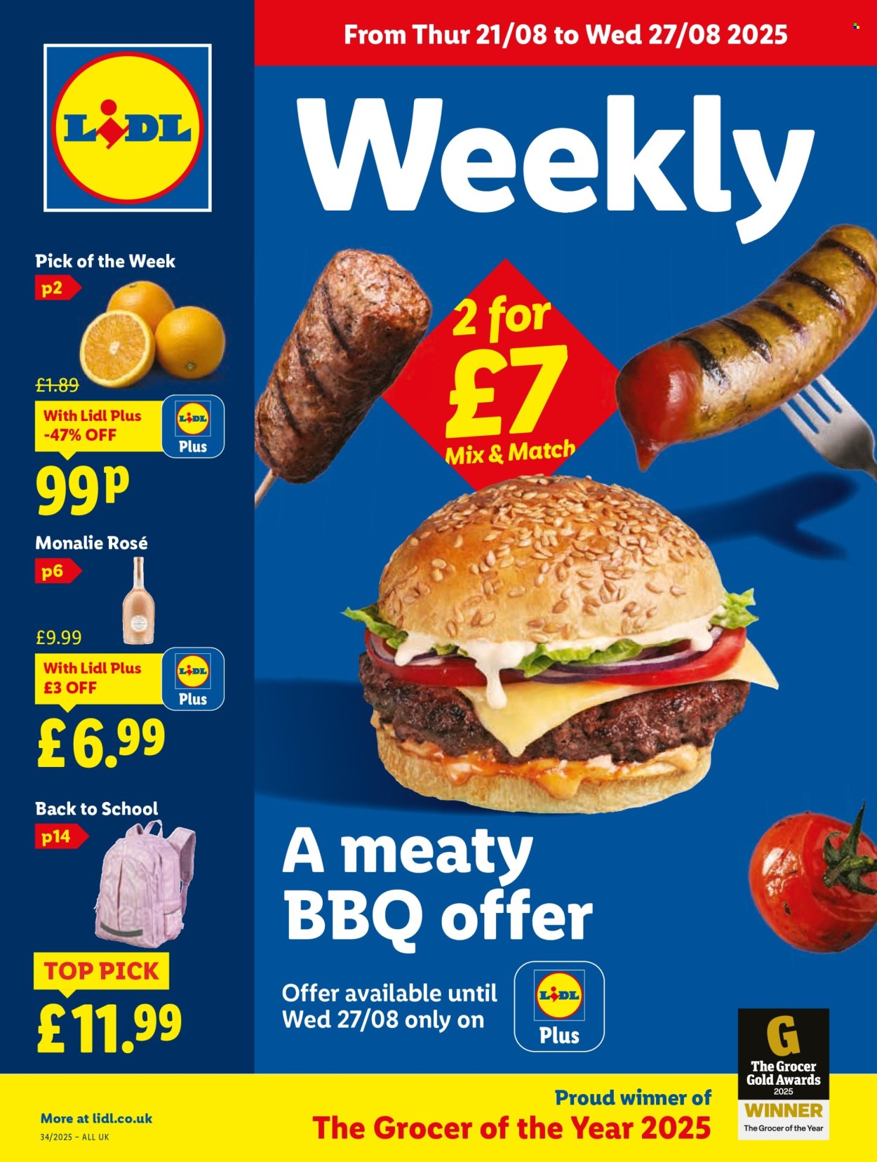 Lidl offer - 21/08/2025 - 27/08/2025. Page 1