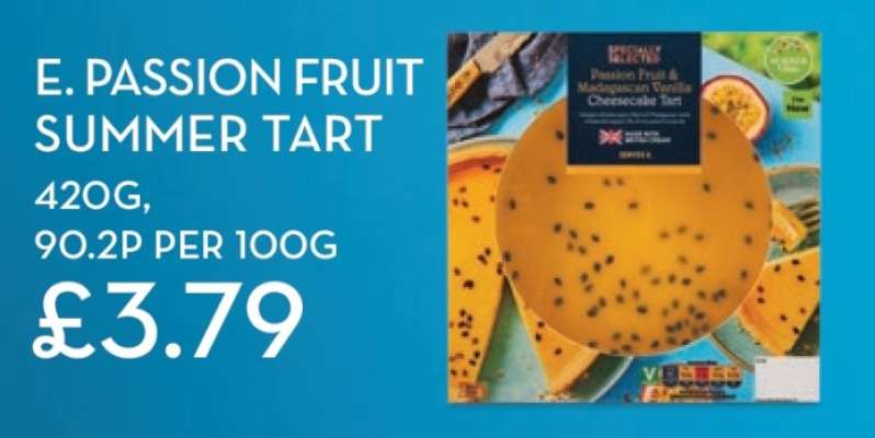 E. Passion Fruit Summer Tart