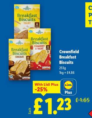Crownfield Breakfast Biscuits