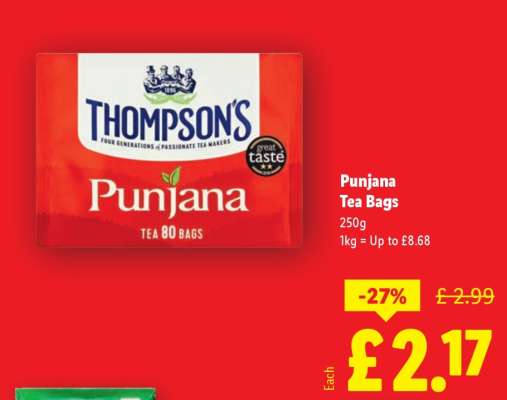 Punjana Tea Bags