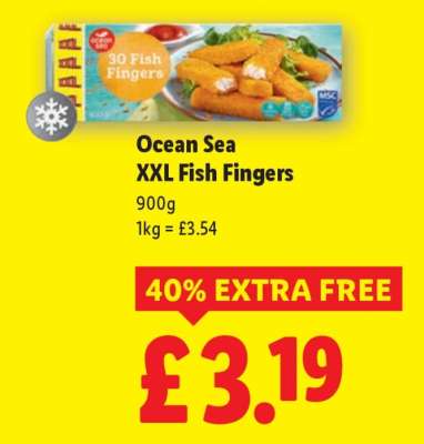 Ocean Sea XXL Fish Fingers