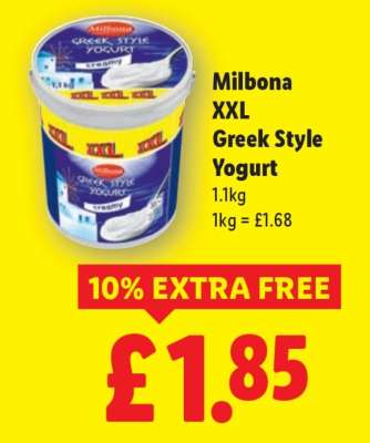 Milbona XXL Greek Style Yogurt
