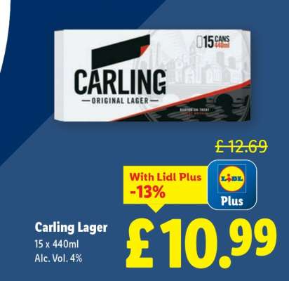 CARLING LAGER