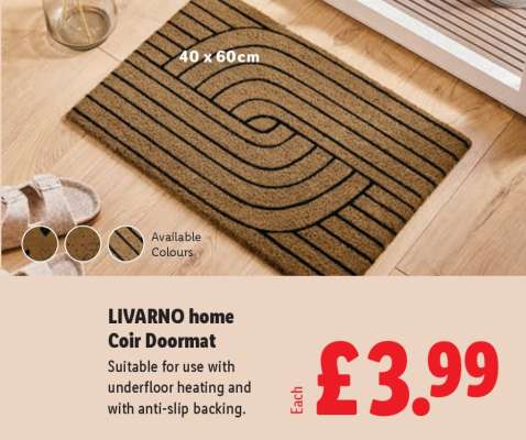 LIVARNO home Coir Doormat
