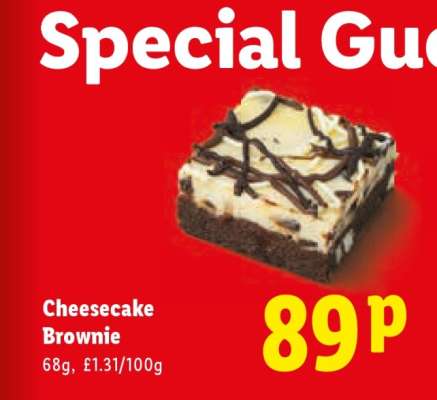 Cheesecake Brownie