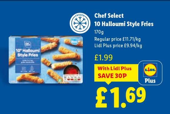 Chef Select 10 Halloumi Style Fries