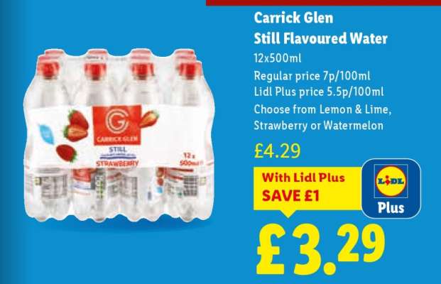 Carrick Glen Still Flavoured Water