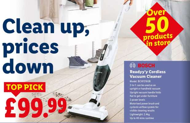 Bosch Readyy'y Cordless Vacuum Cleaner