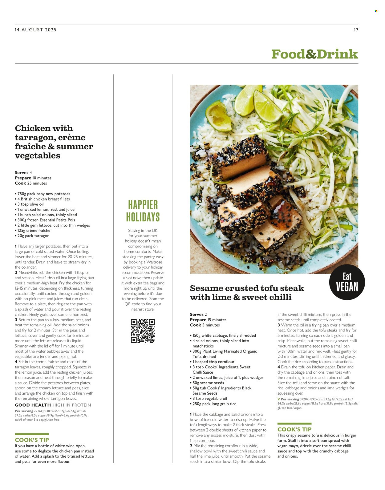 Waitrose offer - 16/08/2025 - 26/08/2025. Page 17