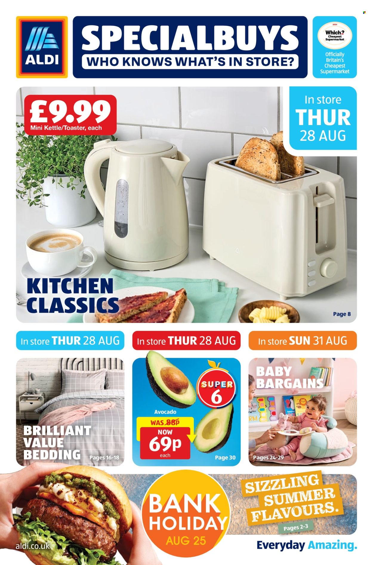 Aldi offer - 28/08/2025 - 31/08/2025. Page 1