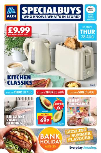 Aldi offer  - 28/08/2025 - 31/08/2025.