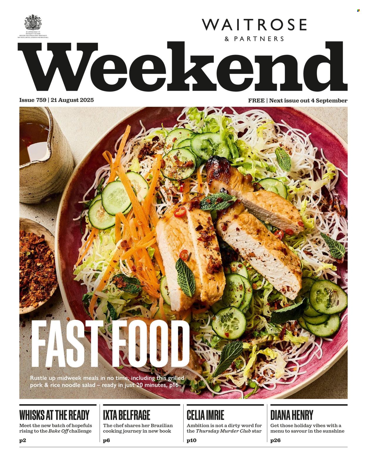 Waitrose offer. Page 1