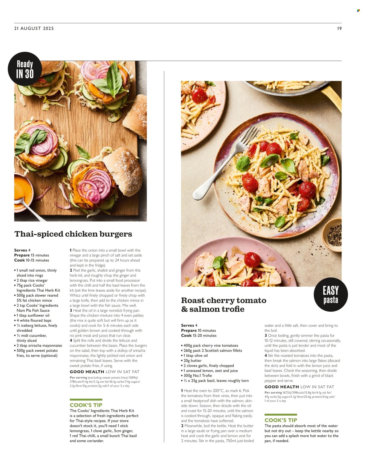 Waitrose offer. Page 19