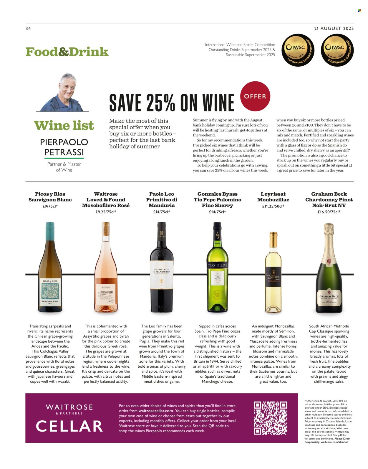 Waitrose offer. Page 34