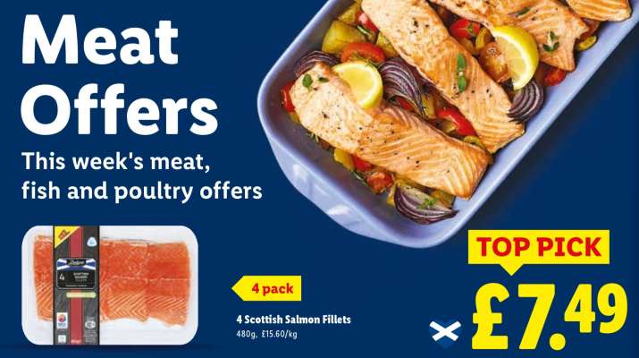 4 Scottish Salmon Fillets