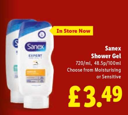 Sanex Shower Gel