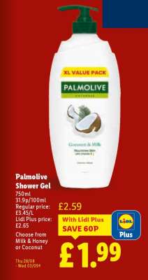 Palmolive Shower Gel