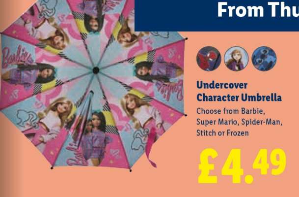 Undercover Character Umbrella