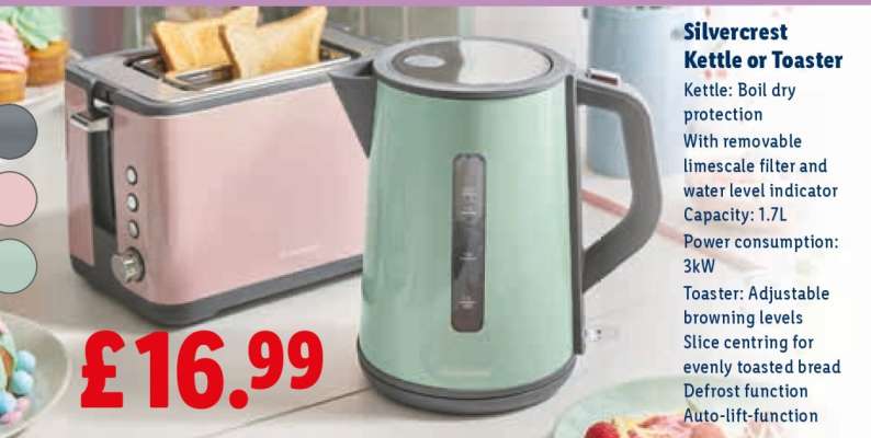 Silvercrest Kettle or Toaster