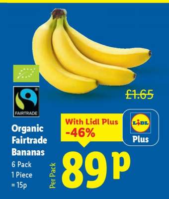 Organic Fairtrade Bananas