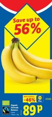 Organic Fairtrade Bananas