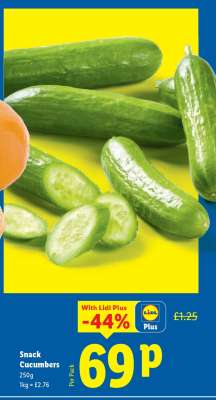 Snack Cucumbers
