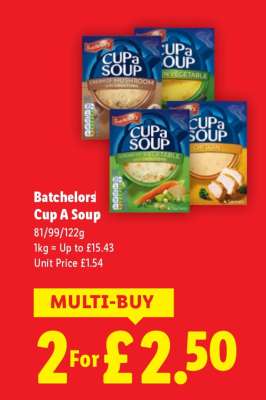 Batchelors Cup a Soup