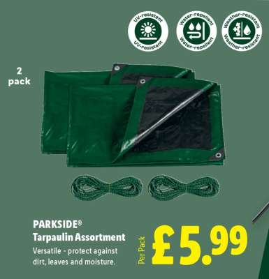 PARKSIDE® Tarpaulin Assortment
