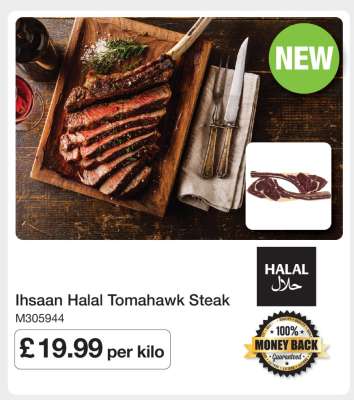 Ihsaan Halal Tomahawk Steak