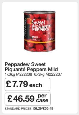 Peppadew Sweet Piquanté Peppers Mild