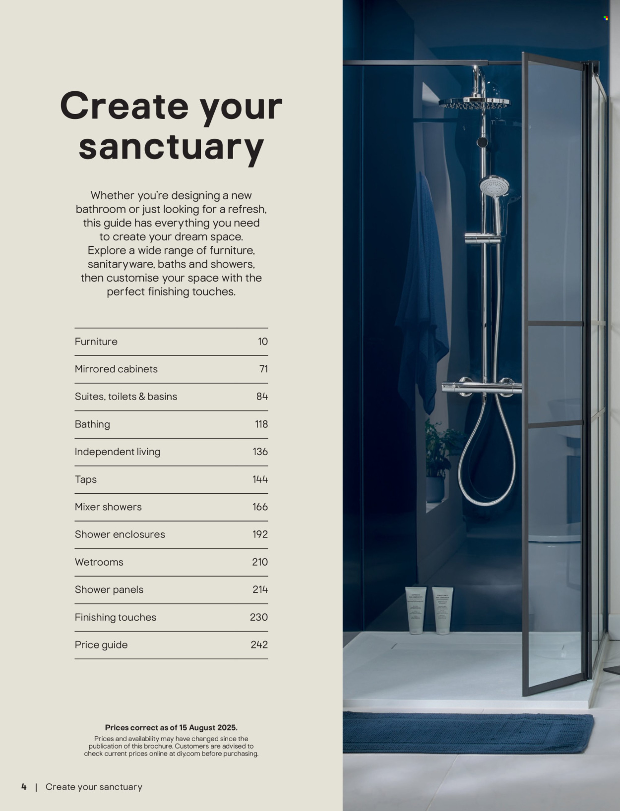 B&Q offer. Page 4
