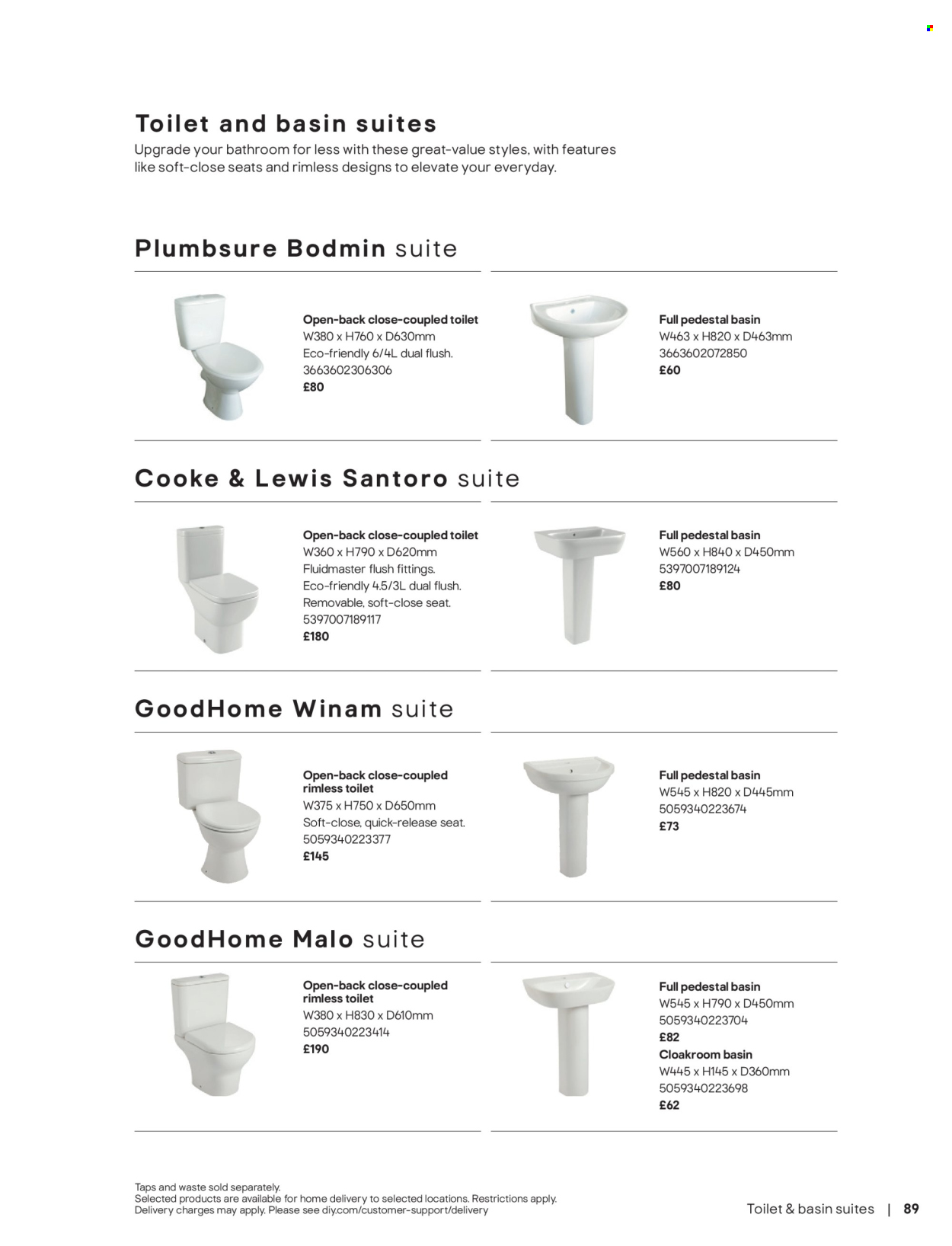 B&Q offer. Page 89
