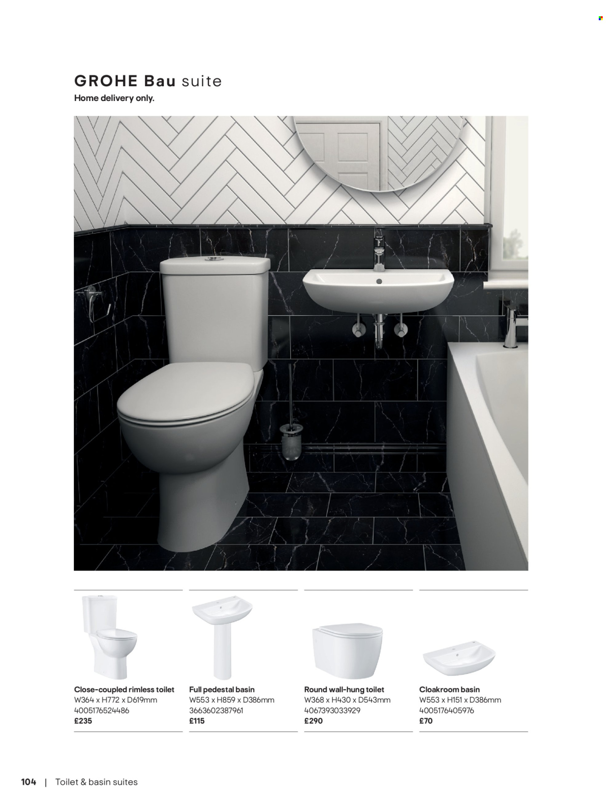 B&Q offer. Page 104