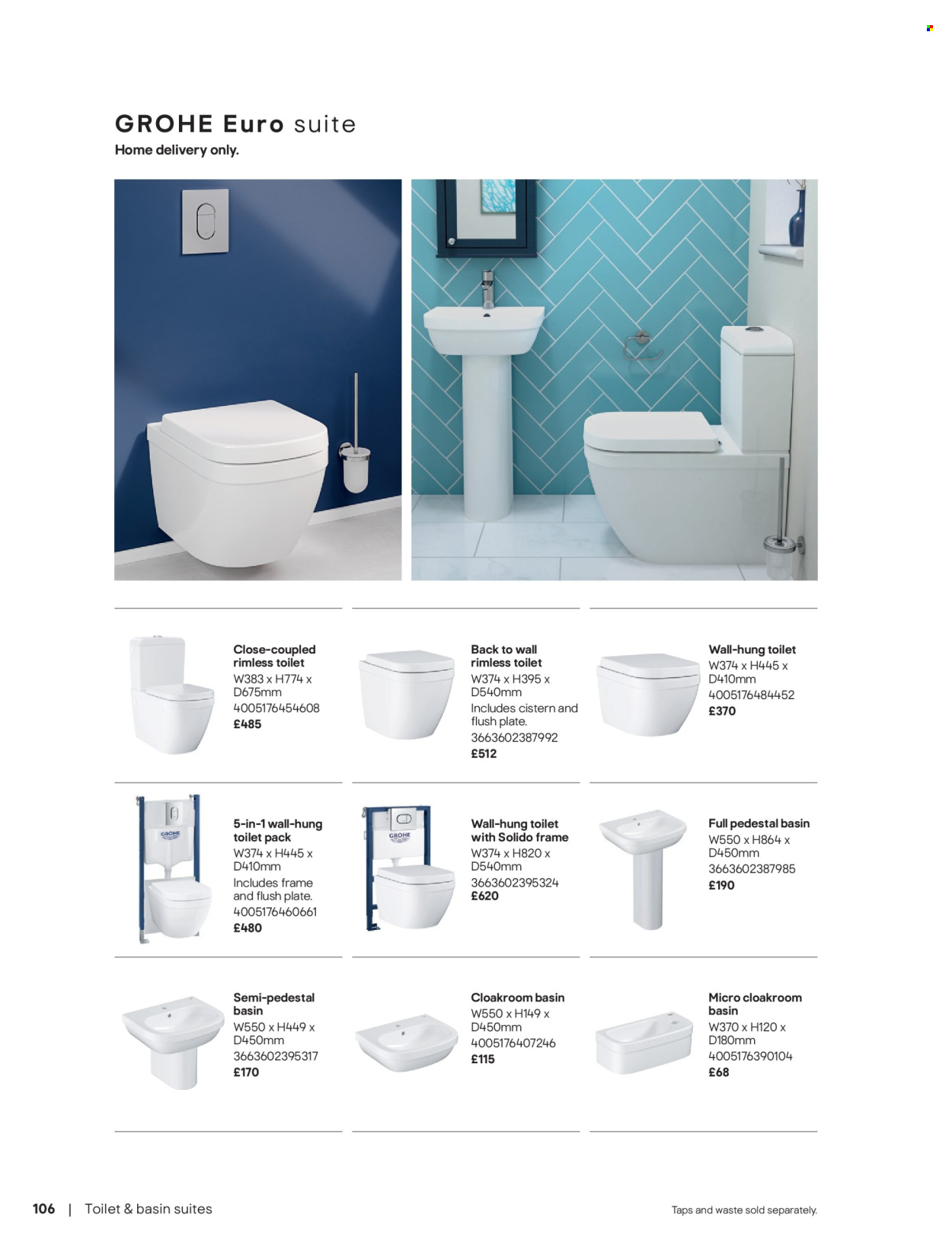 B&Q offer. Page 106