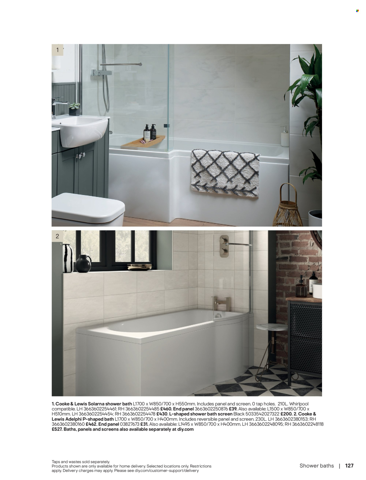 B&Q offer. Page 127