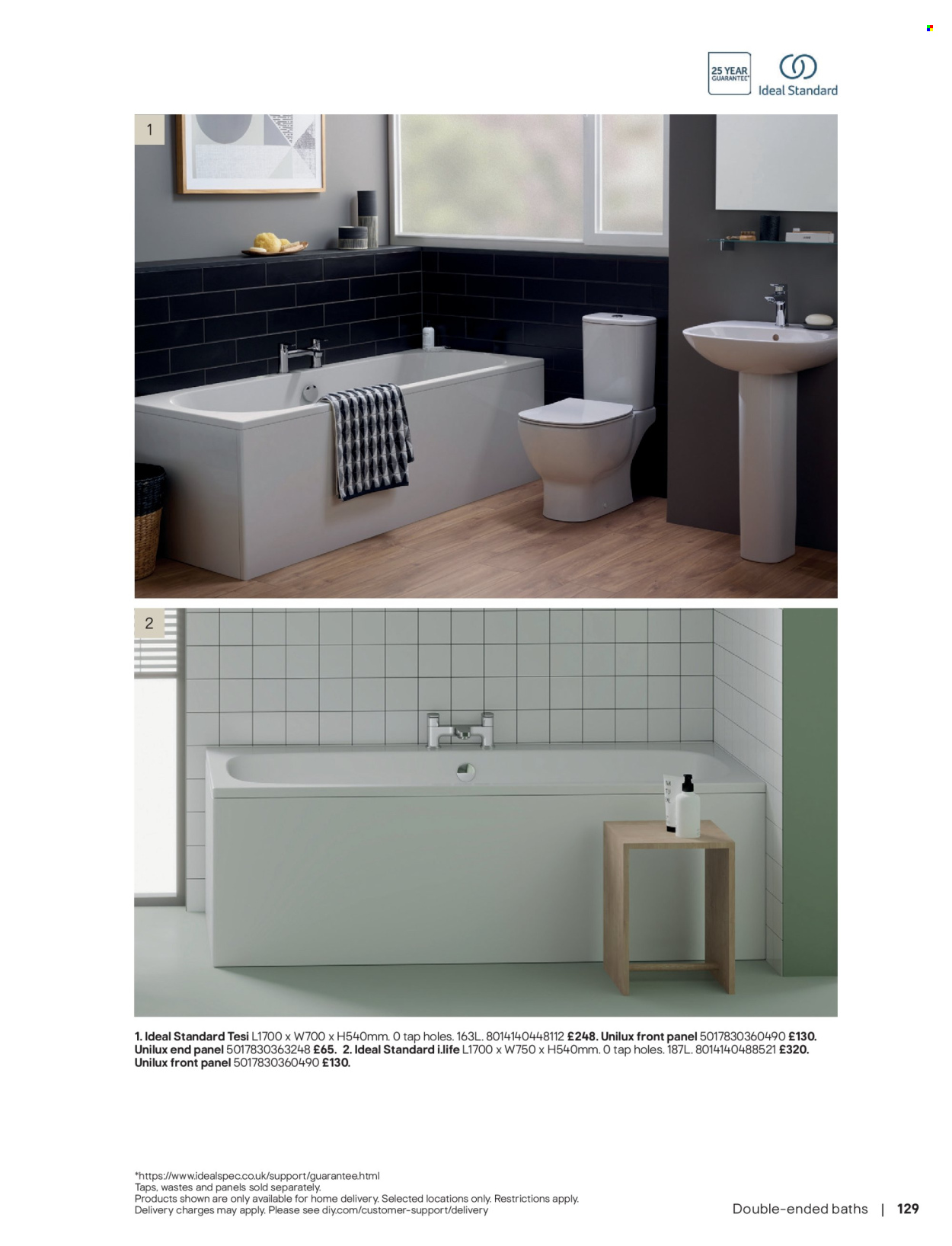 B&Q offer. Page 129