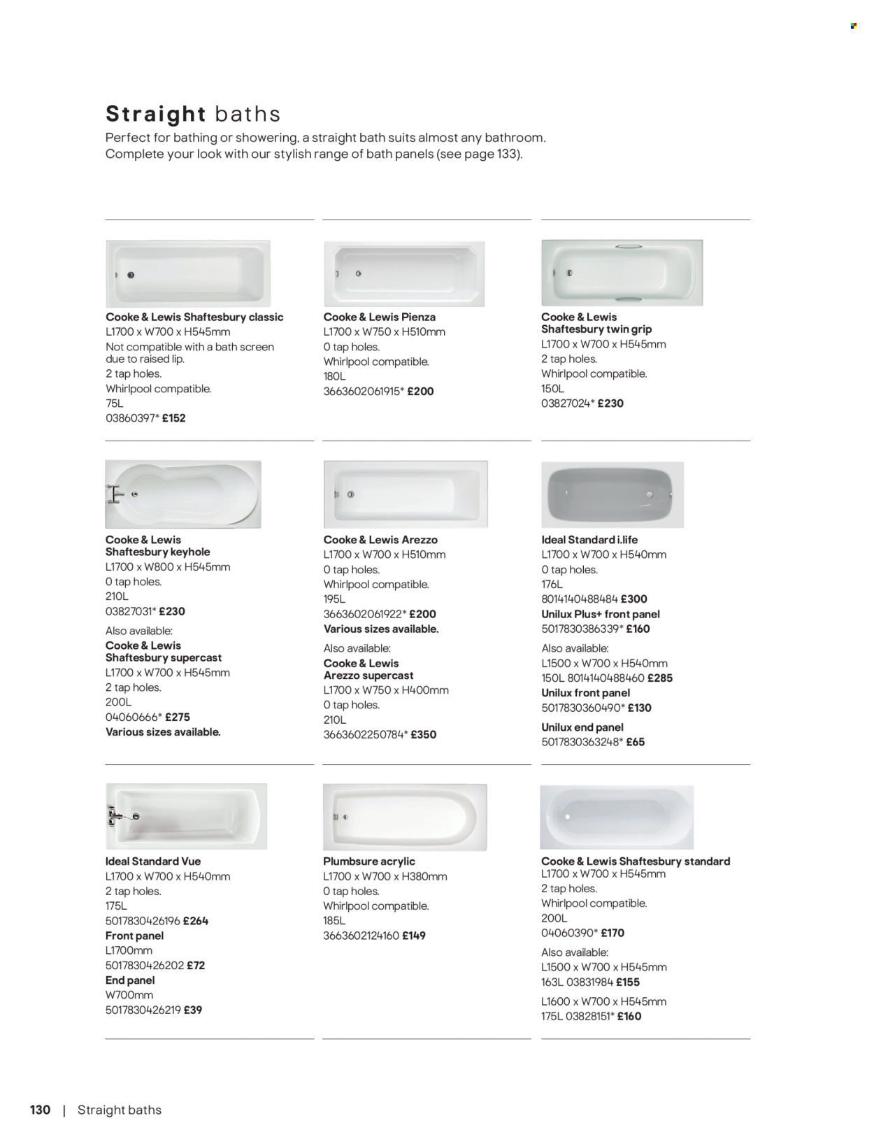 B&Q offer. Page 130