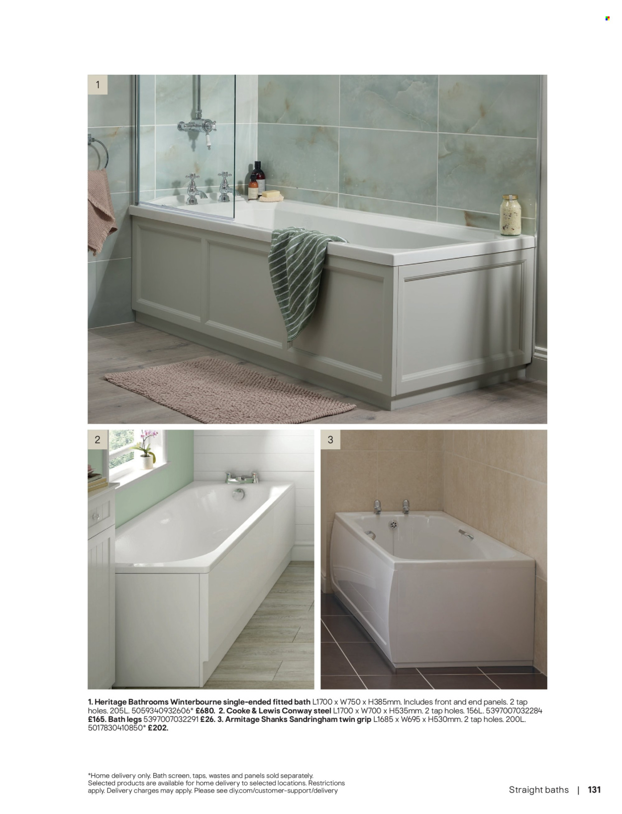 B&Q offer. Page 131