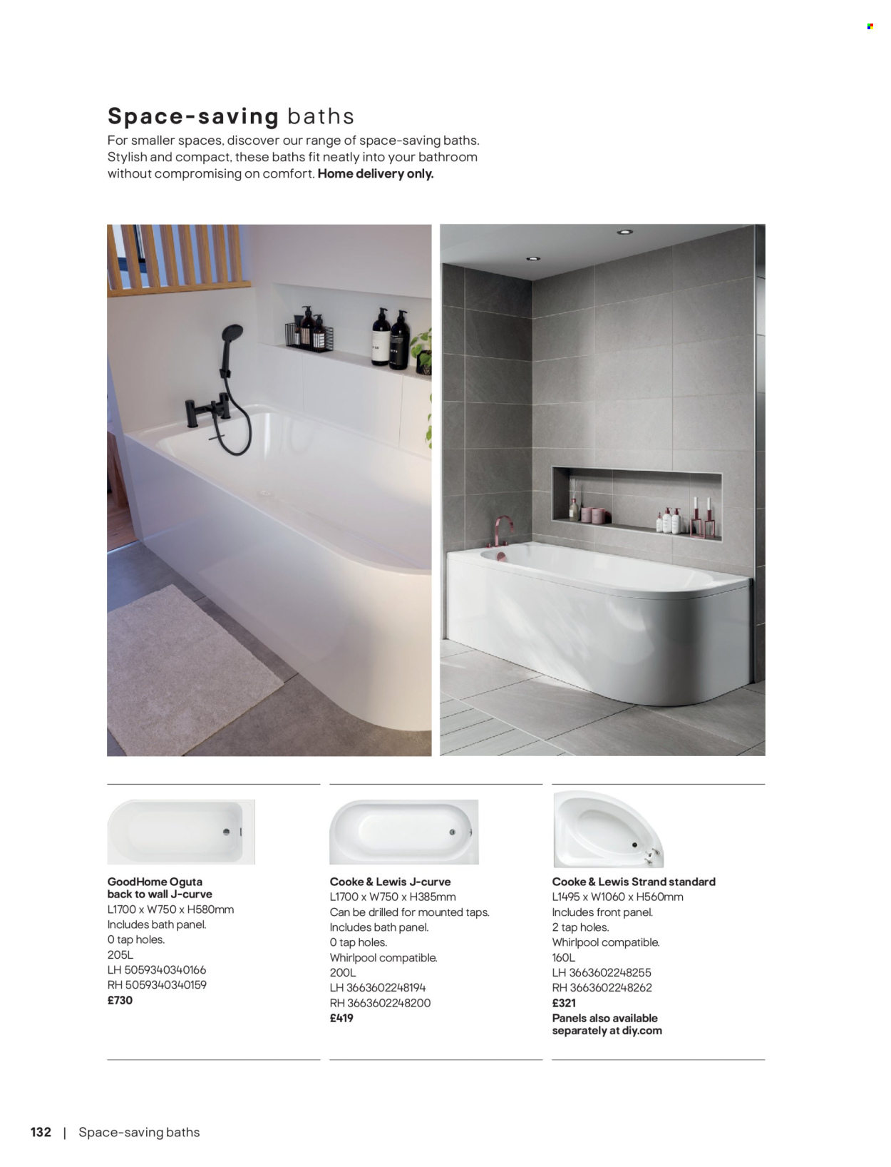 B&Q offer. Page 132