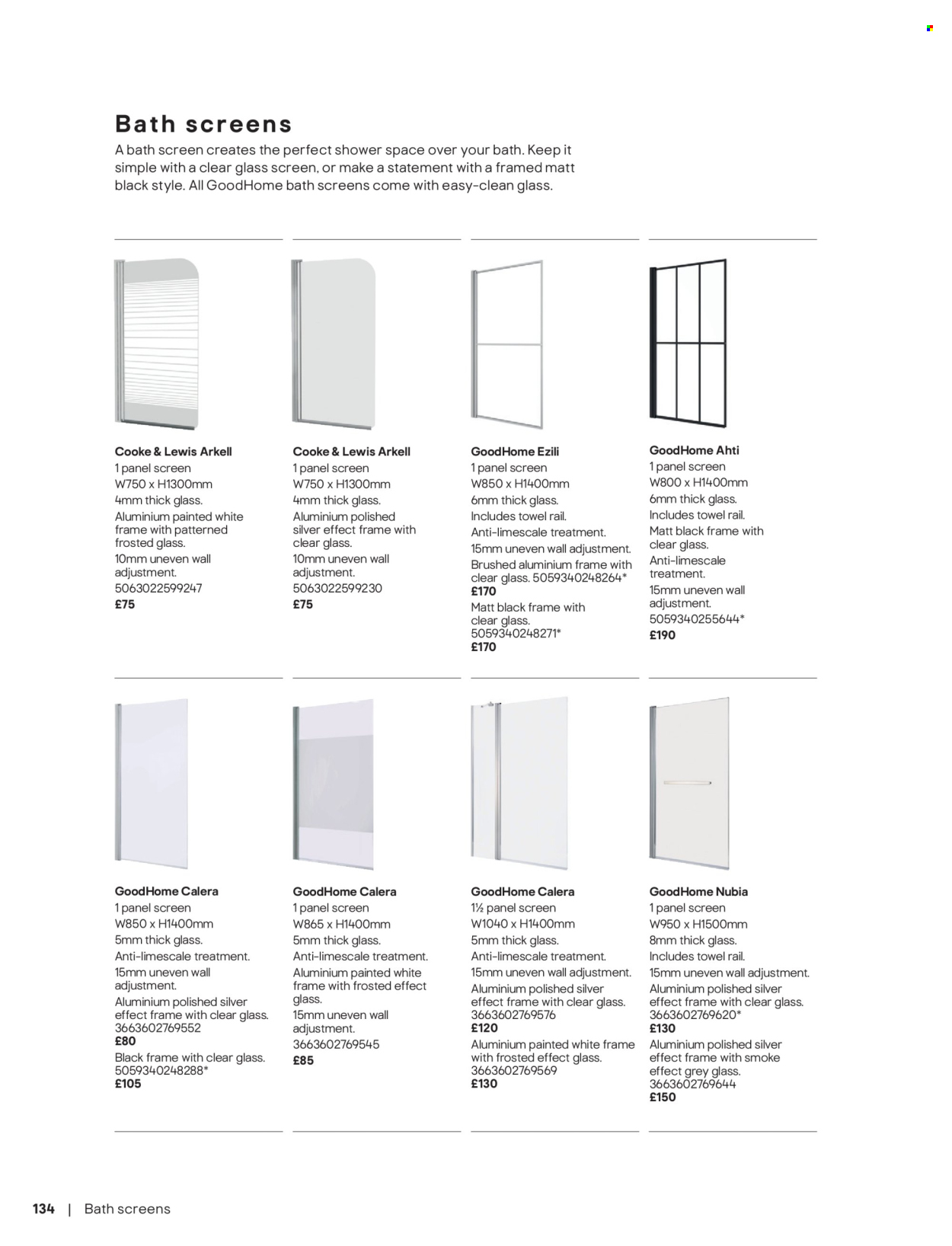 B&Q offer. Page 134
