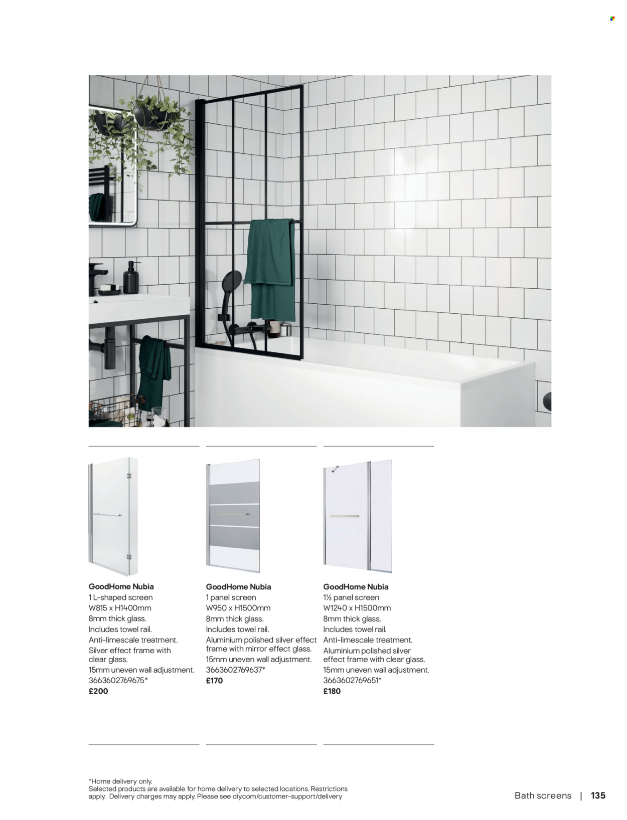 B&Q offer. Page 135