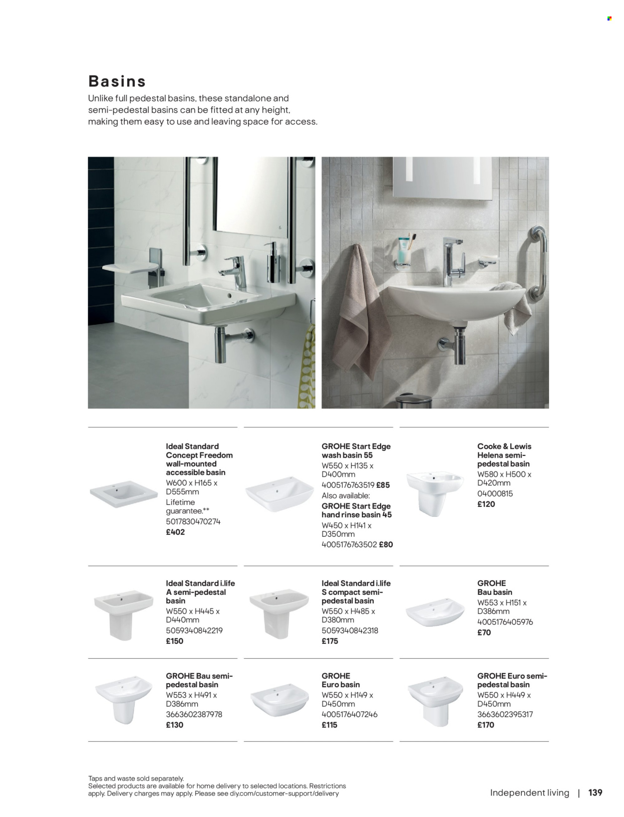 B&Q offer. Page 139
