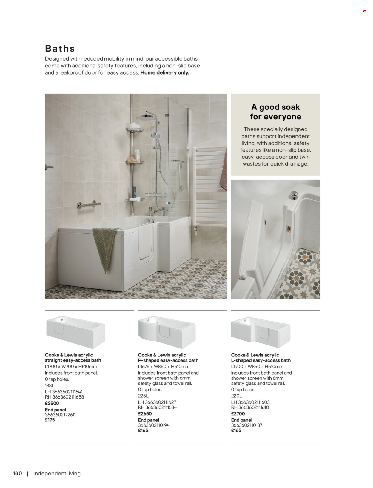 B&Q offer. Page 140