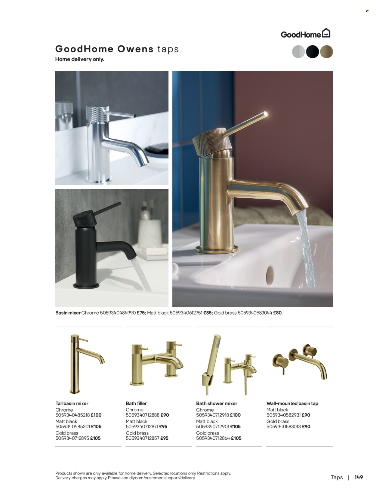 B&Q offer. Page 149