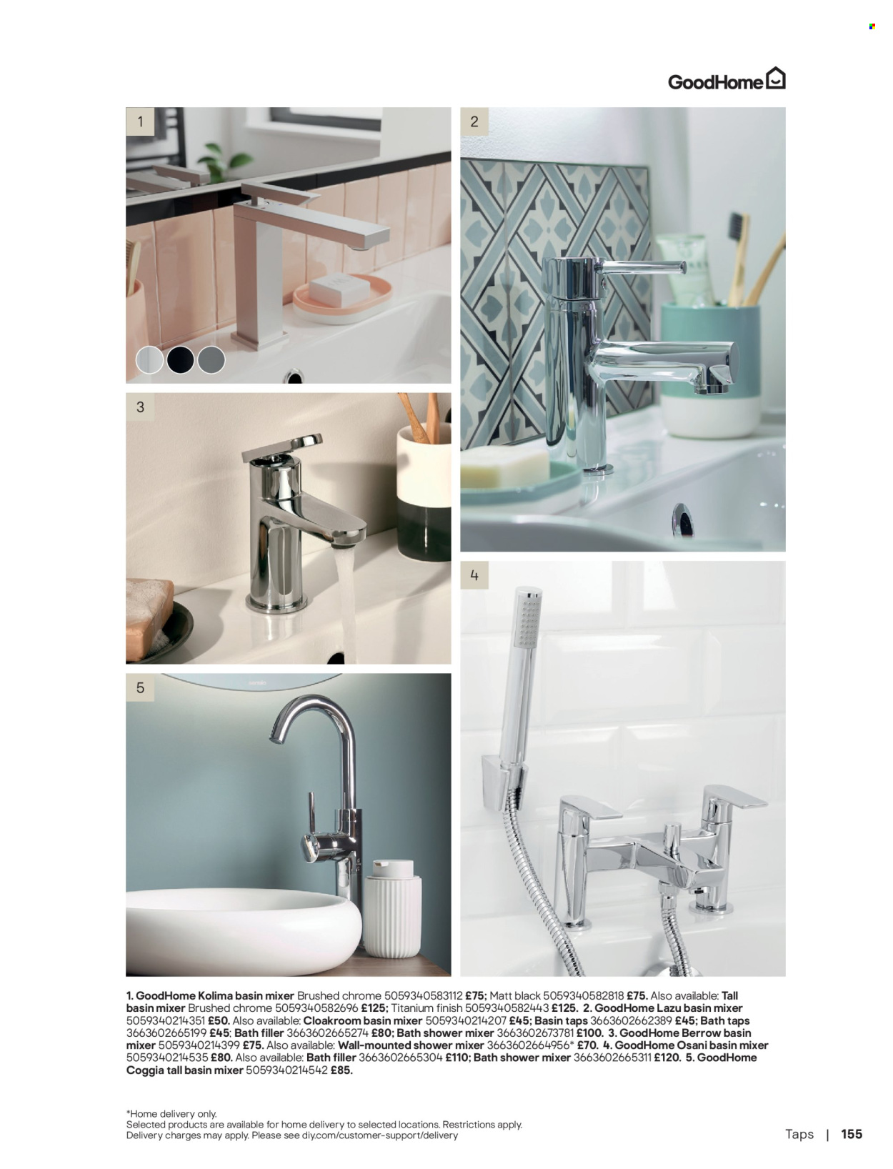 B&Q offer. Page 155