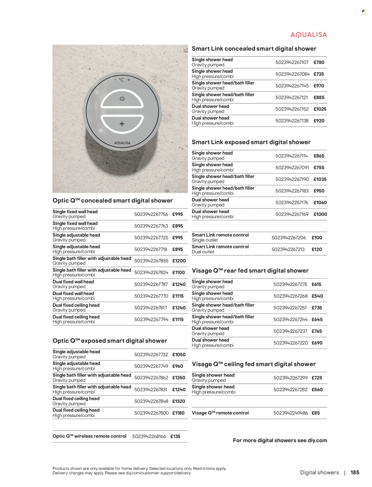 B&Q offer. Page 185