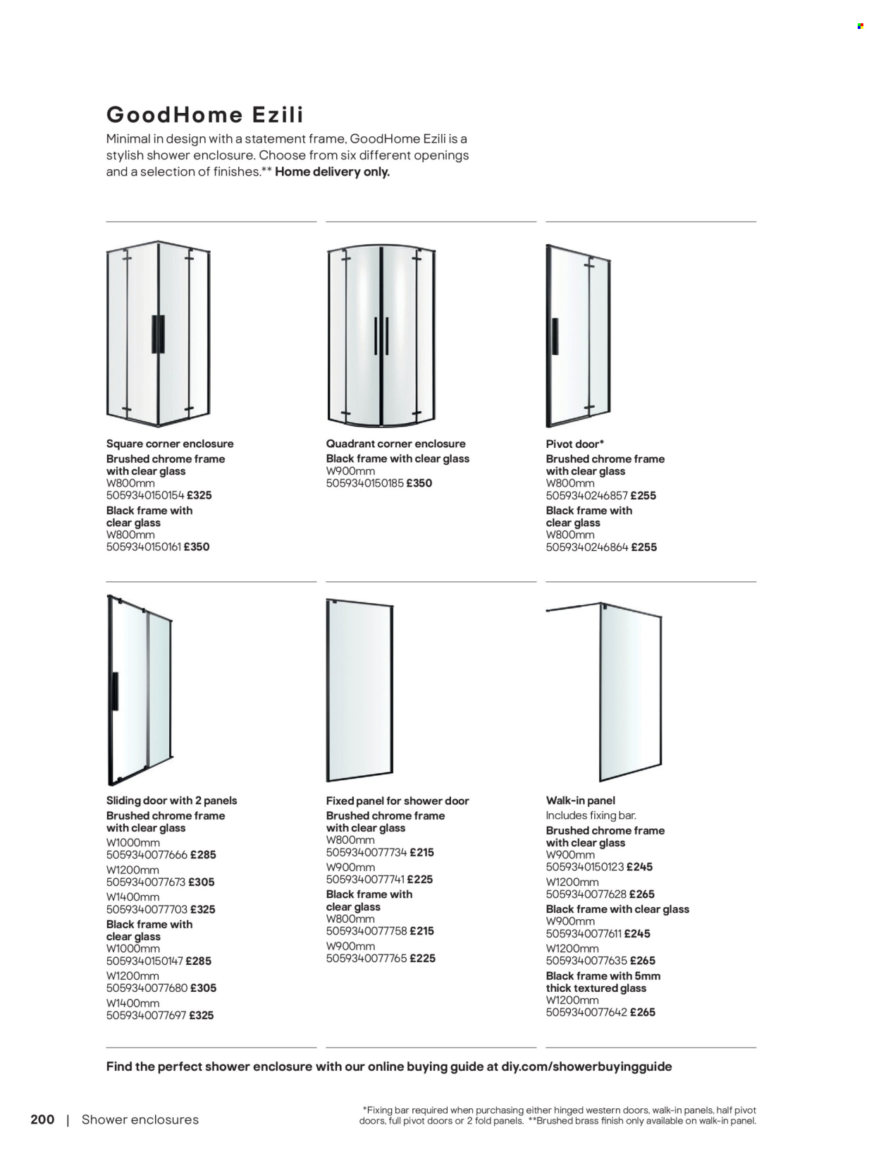 B&Q offer. Page 200
