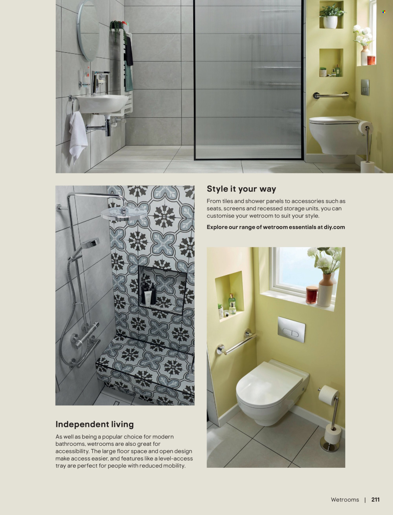 B&Q offer. Page 211