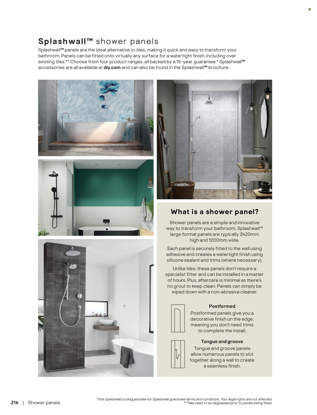 B&Q offer. Page 216