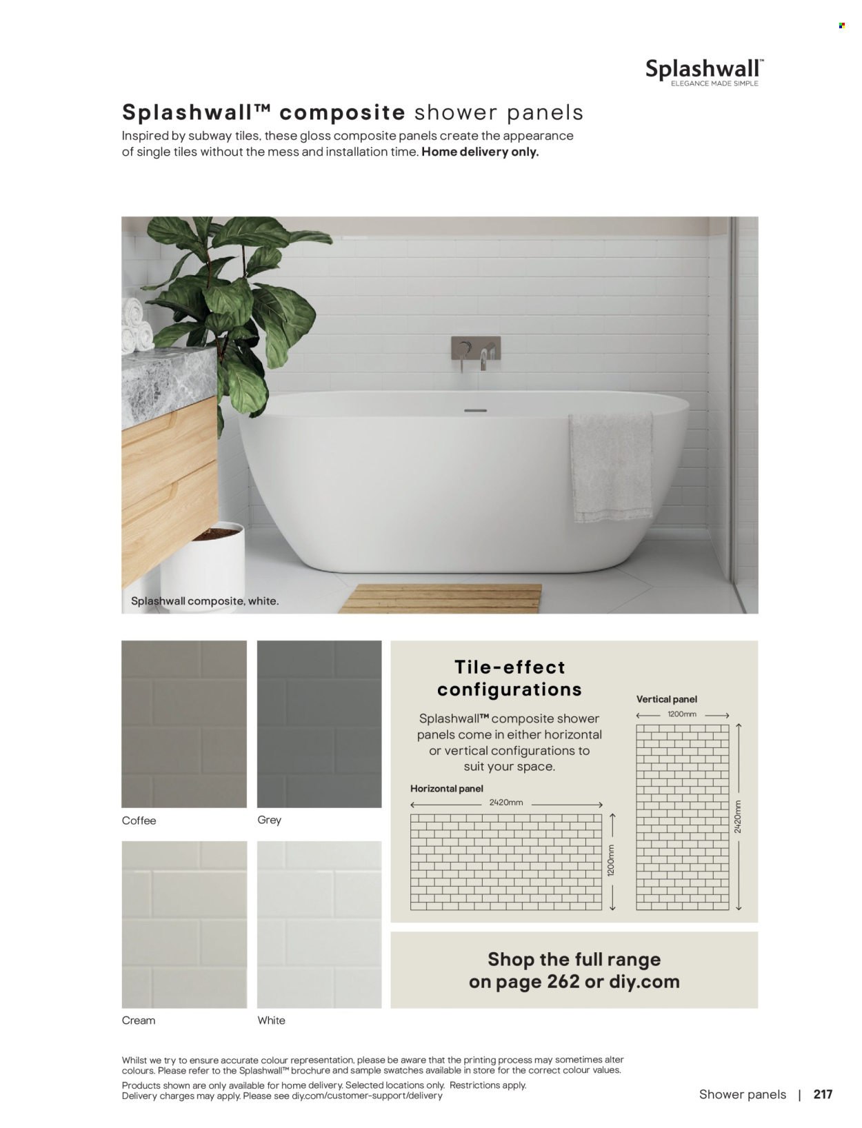B&Q offer. Page 217